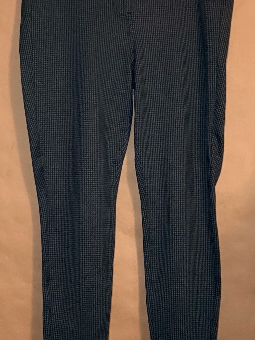 Liverpool Women's Black Gray Houndstooth Skinny Pants